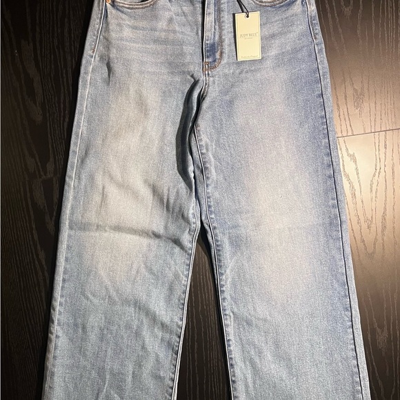 Judy Blue Men's Light Wash Straight Jeans - Picture 1 of 5